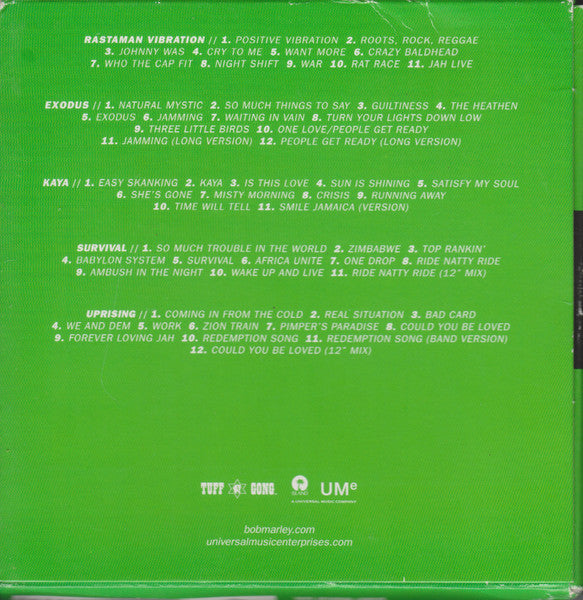 Bob Marley & The Wailers : 5 Classic Albums (5xCD, Comp, RE)