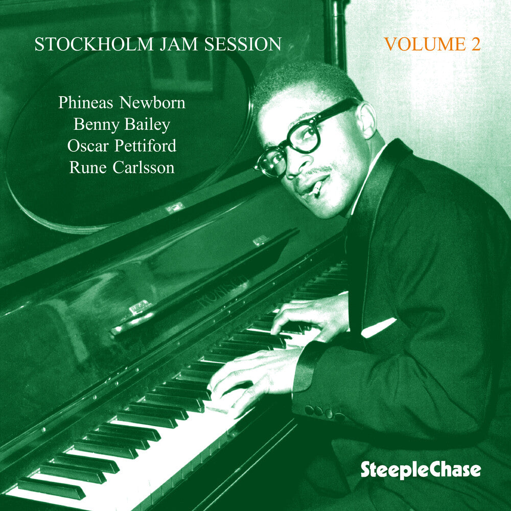 the album cover for Phineas Newborn Jr. - Stockholm Jam Session 2