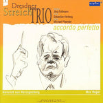 the album cover for Herzogenberg/Reger - Accordo Perfetto 1: Trio/String Trio Op.77B