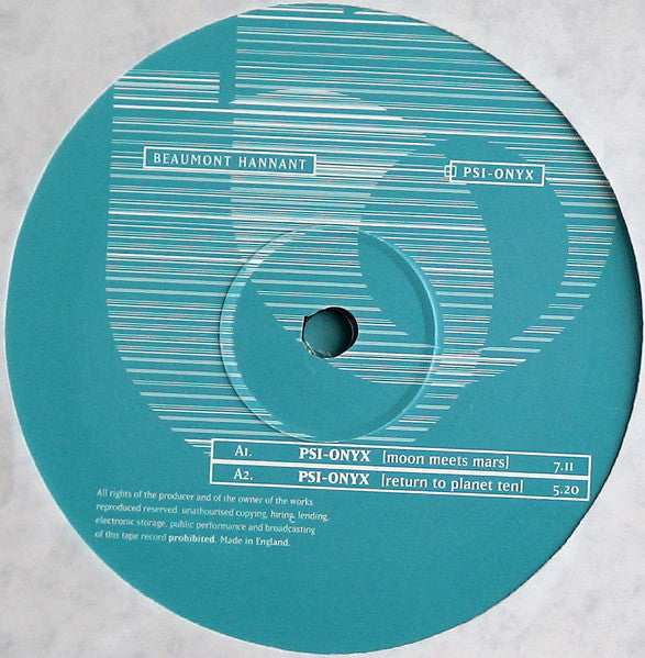 Beaumont Hannant : Psi-Onyx (2x12")