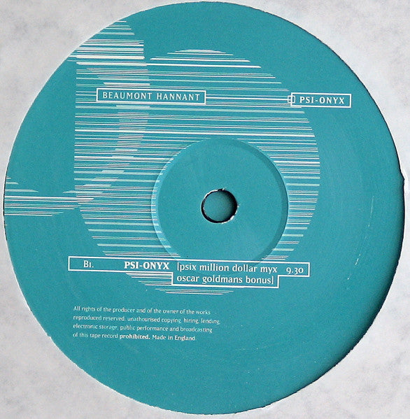 Beaumont Hannant : Psi-Onyx (2x12")