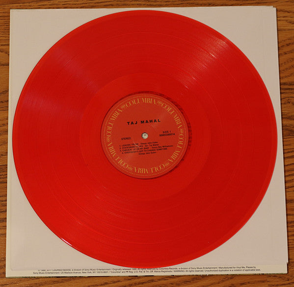 Taj Mahal : Taj Mahal (LP, Album, Club, Ltd, Num, RE, RP, 180)