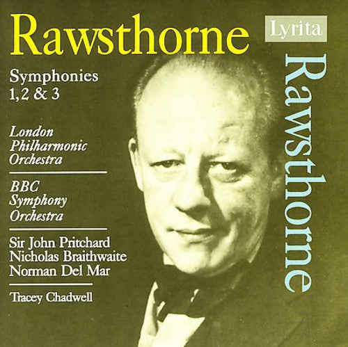 the album cover for A. Rawstrone - Symphonies 1 2 & 3