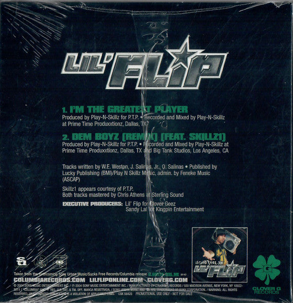 Lil' Flip : Urban Independent Retail Exclusive(CD, Single, Promo)
