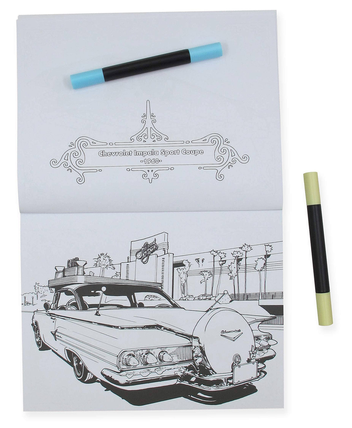 Oscar Nilsson - Lowrider Coloring Book (Coloring Book)