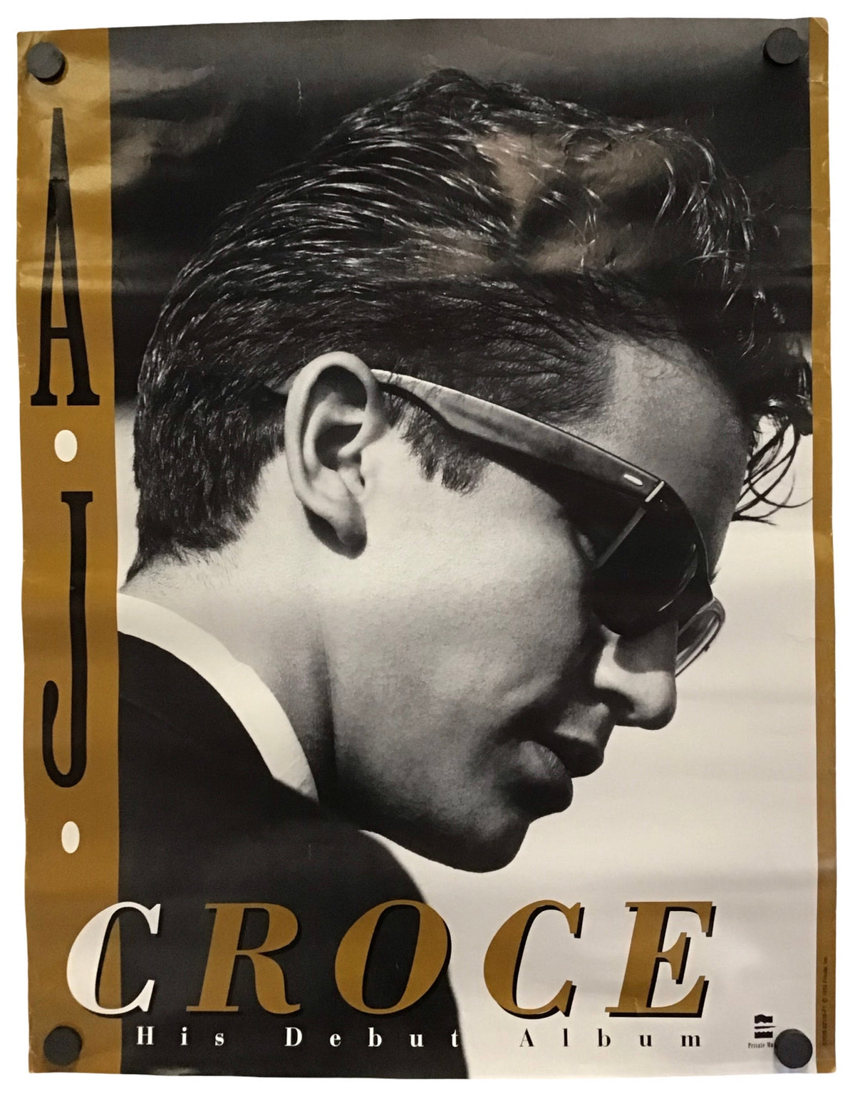 A.J. Croce - Self-titled Album Promo Poster