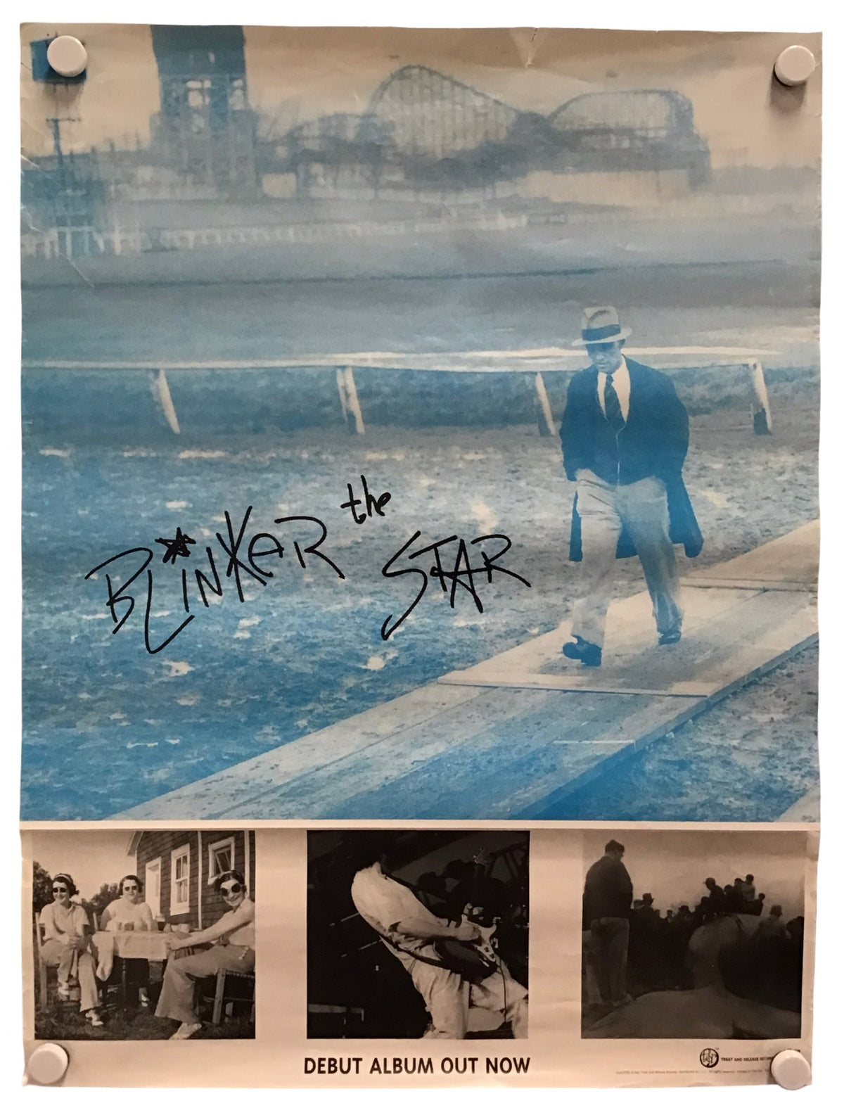 Blinker The Star - Debut Album Promo Poster