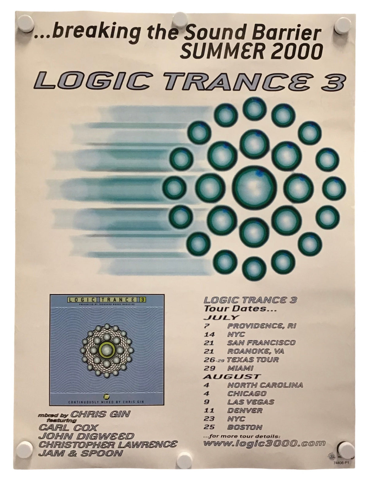 Chris Gin - Logic Trance 3 Promo Poster
