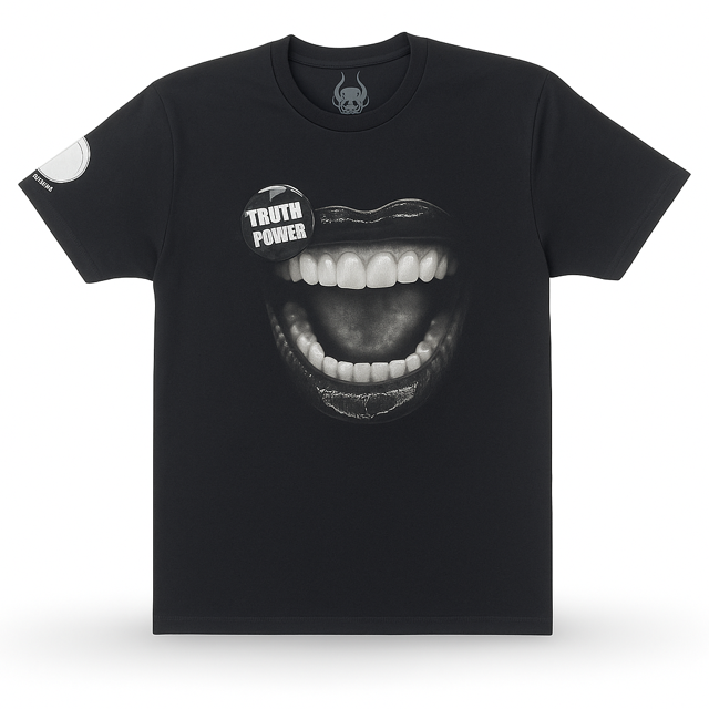 Truth To Power Project - Mouth Logo / Band List Tee