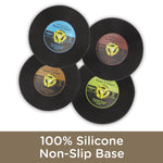 45 Record Coasters Set