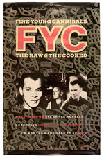 Fine Young Cannibals - The Raw and the Cooked Promo Poster