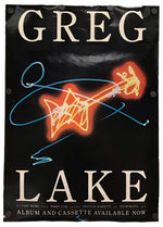Greg Lake - Self-titled Debut Promo Poster