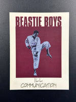 Pegatina de los Beastie Boys 1994 (granate)