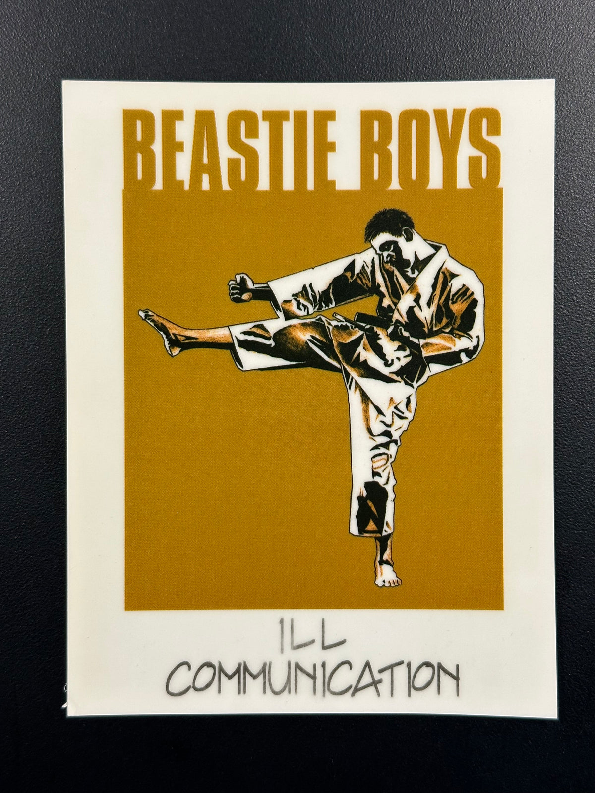 Pegatina de los Beastie Boys 1994 (Mostaza)