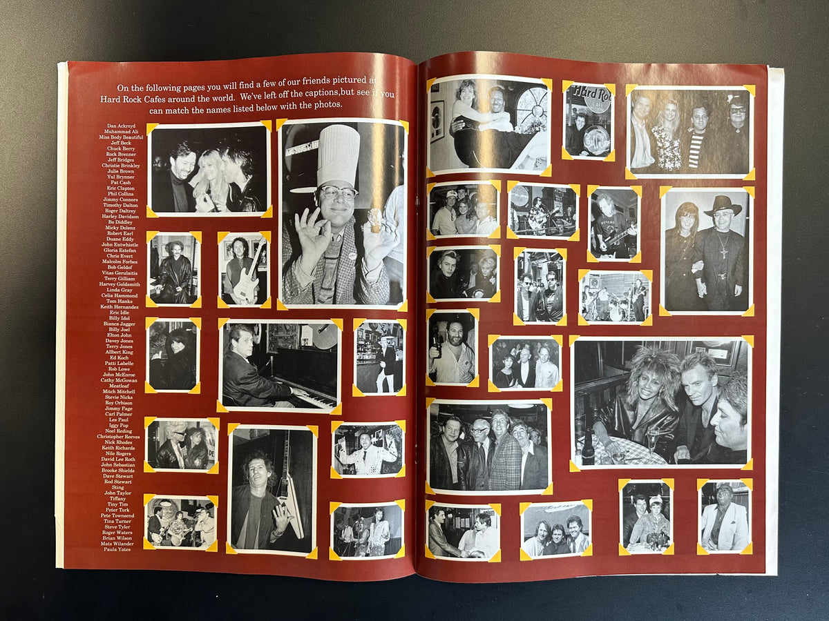 ハードロックカフェタイムズロンドン20周年記念パッケージ + キャバーンクラブブリックダスト