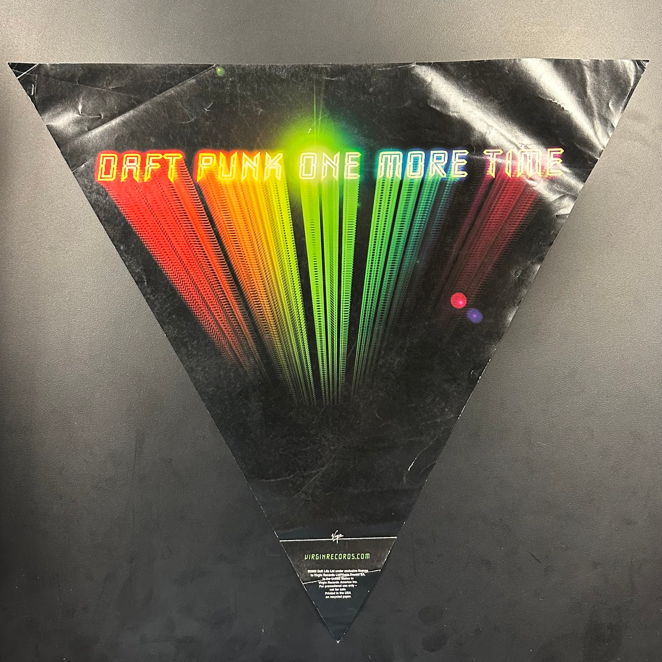 Daft Punk - One More Time (Virgin Records) Promo Poster 2000