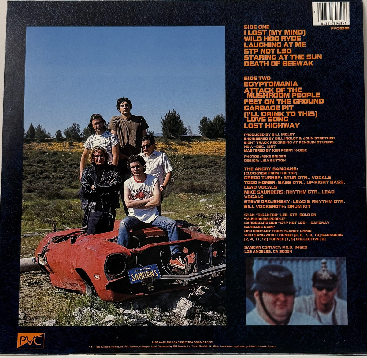 Angry Samoans - STP Not LSD - (Pre-Owned Vinyl)