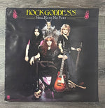 Póster promocional vintage de la Diosa del Rock - El Infierno No Tiene Furia, 1984