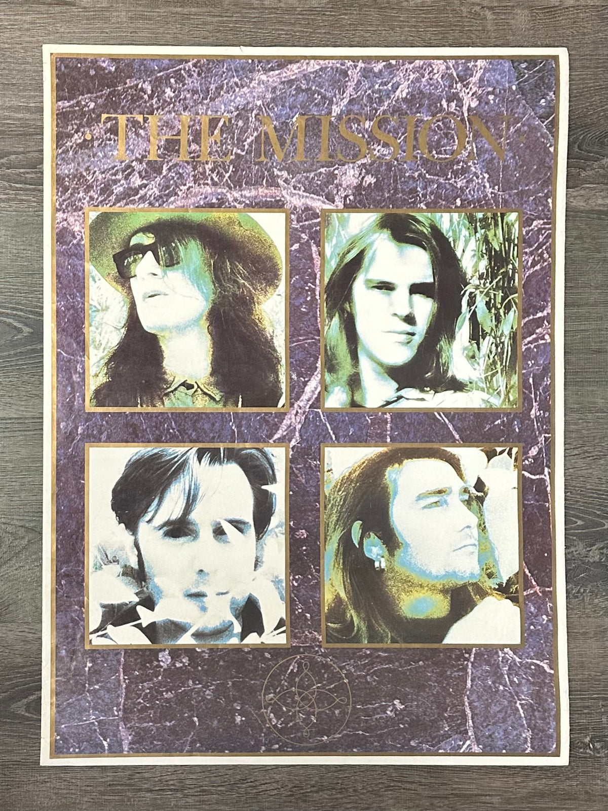 Póster promocional vintage de La Misión, 1984