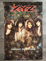 XYZ - La primera palabra del rock, póster promocional vintage de 1989