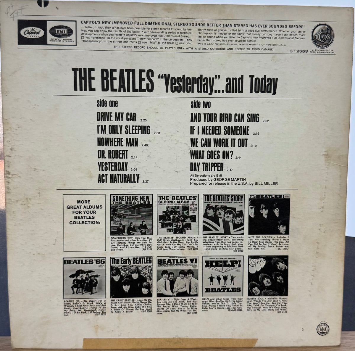 The Beatles – Yesterday And Today (Pre-Owned Vinyl)