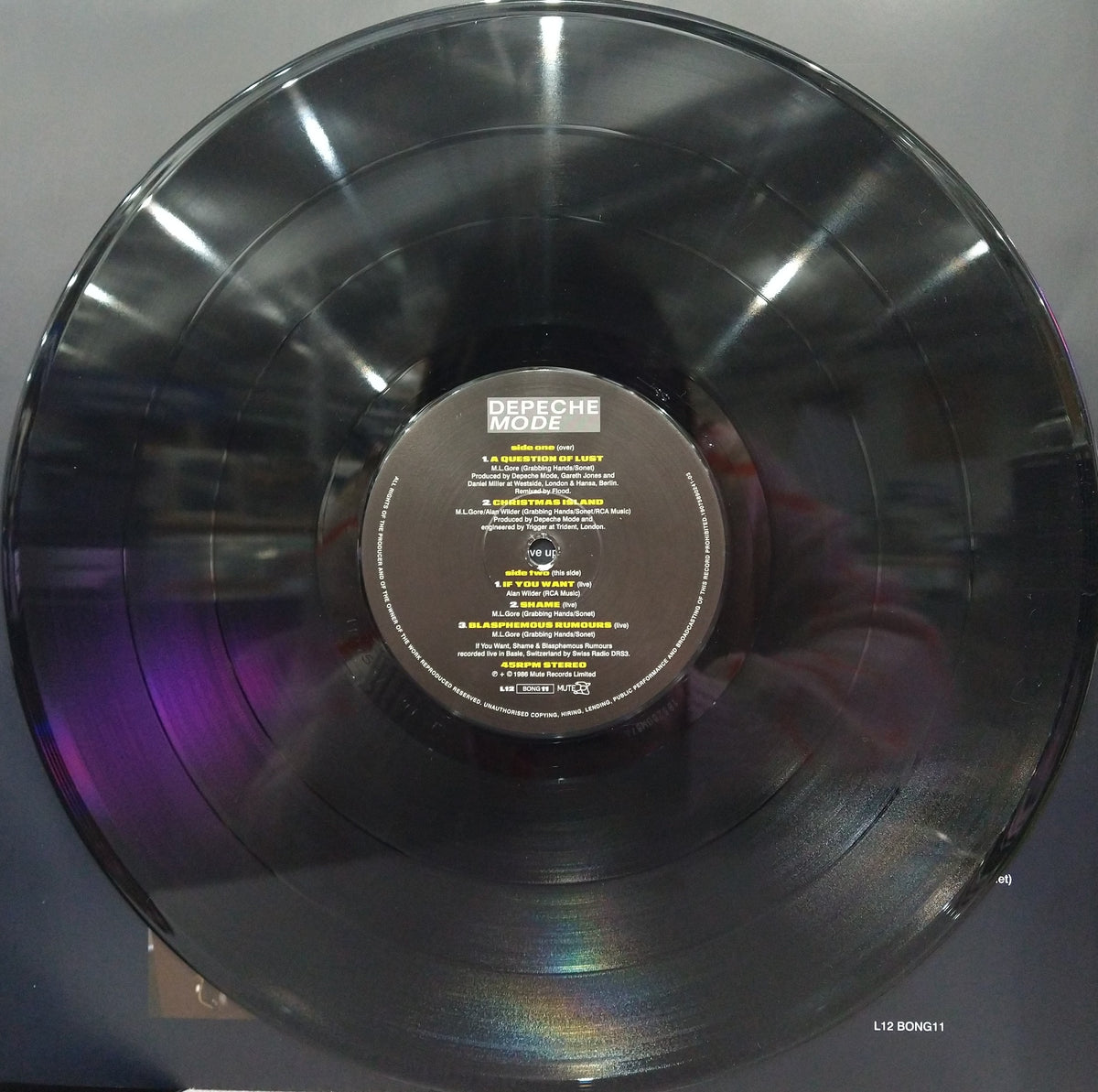 Depeche Mode – Black Celebration | The 12" Singles (Pre-Owned Vinyl)