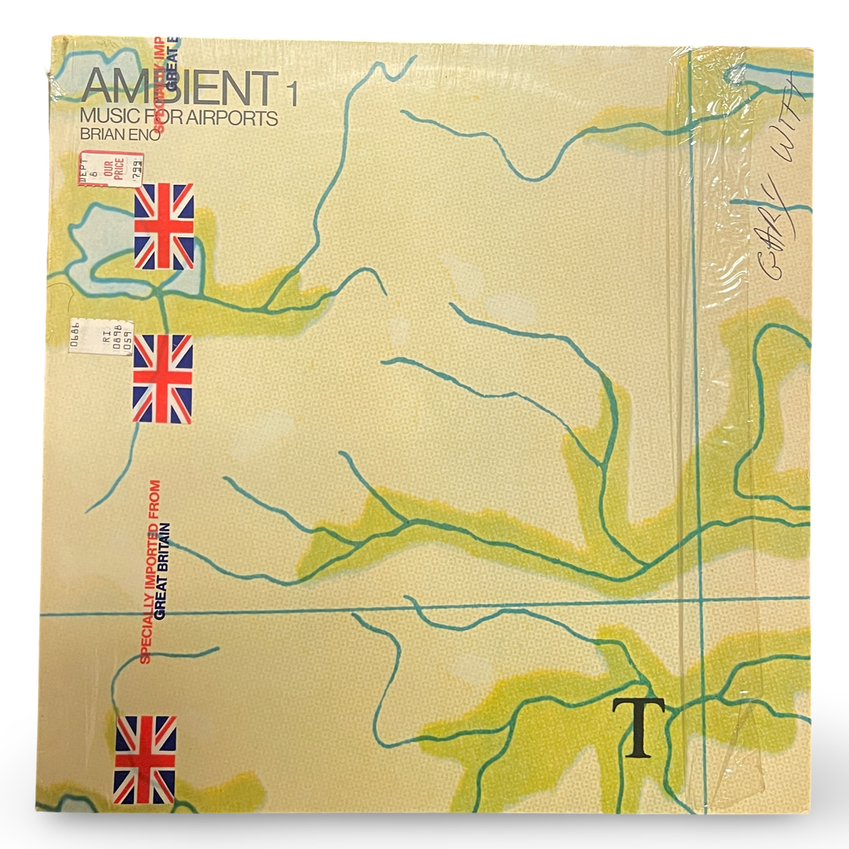 Brian Eno - Ambient 1: Music For Airports (Pre-Owned Vinyl LP)