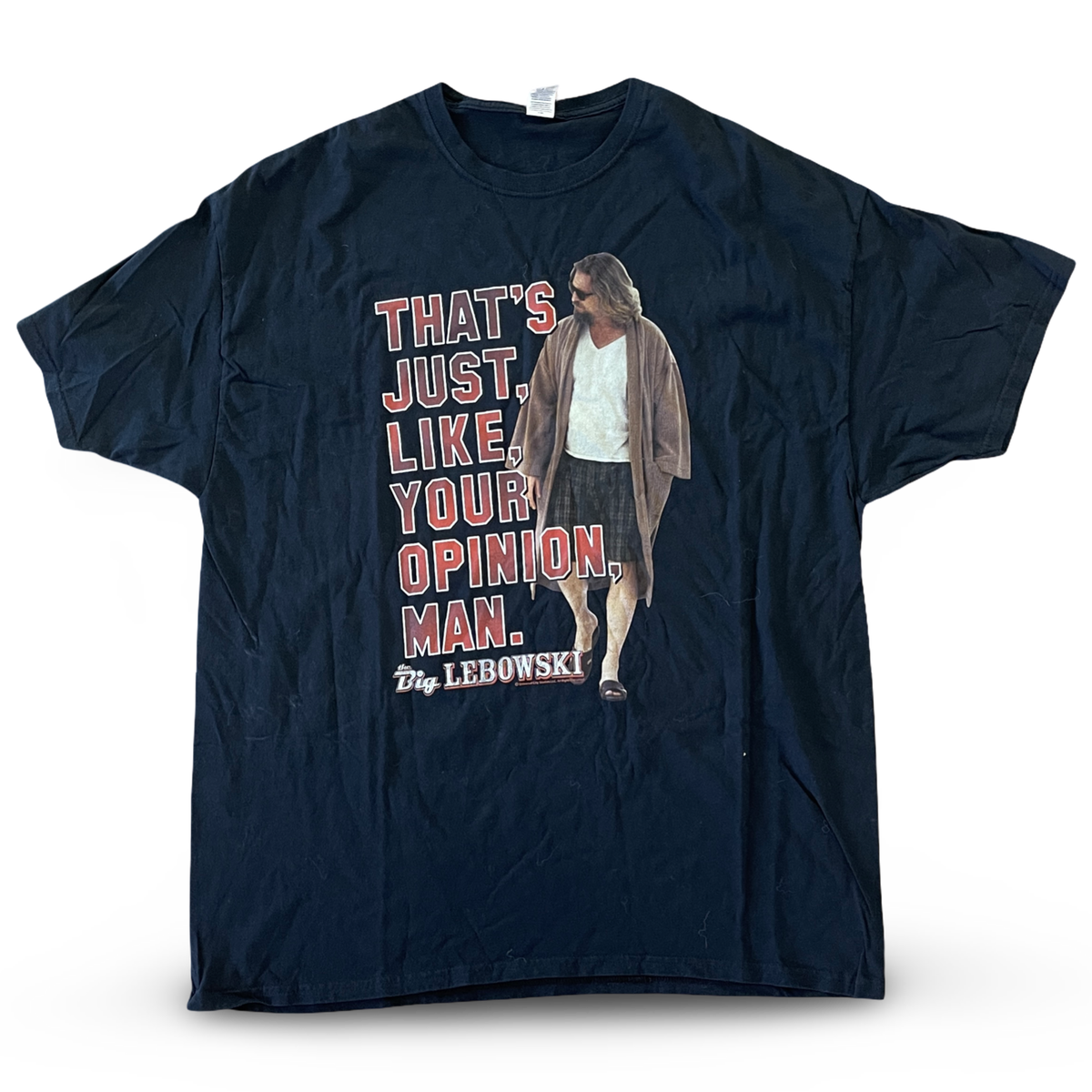 The Big Lebowski - Your Opinion Tee 2XL (Vintage Apparel)
