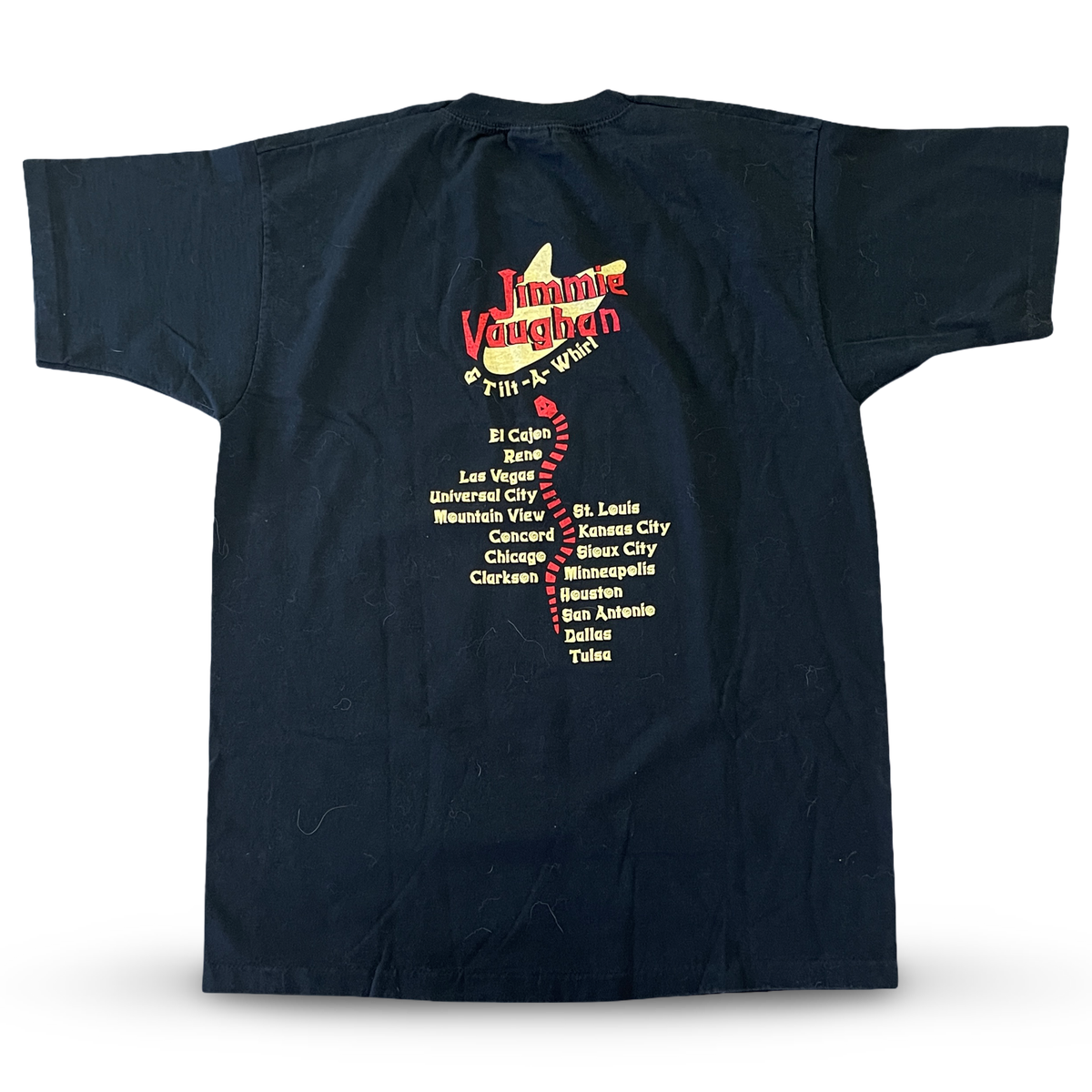 Jimmie Vaughan & Tilt-A-Whirl - 1997 Concert Tour Tee XL (Vintage Apparel)
