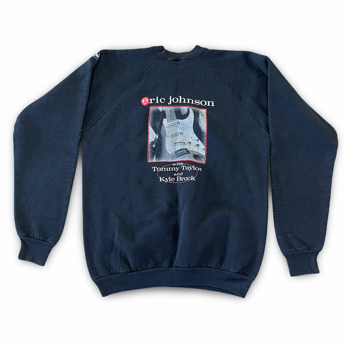 Eric Johnson - Ah Via Musicom 1990 Capitol Promo Sweatshirt XL (Vintage Apparel)