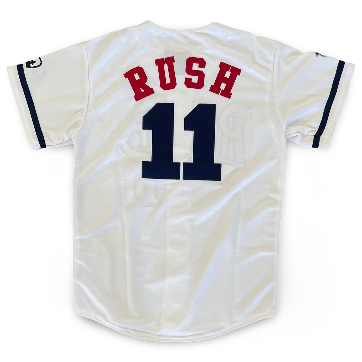 Rush - 1974-2112 Time Machine Tour Baseball Jersey M (Vintage Apparel)