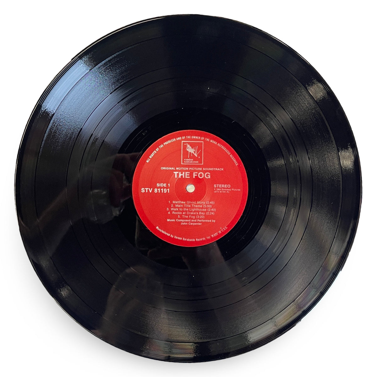 John Carpenter - The Fog Original Motion Picture Soundtrack (Pre-Owned Vinyl)