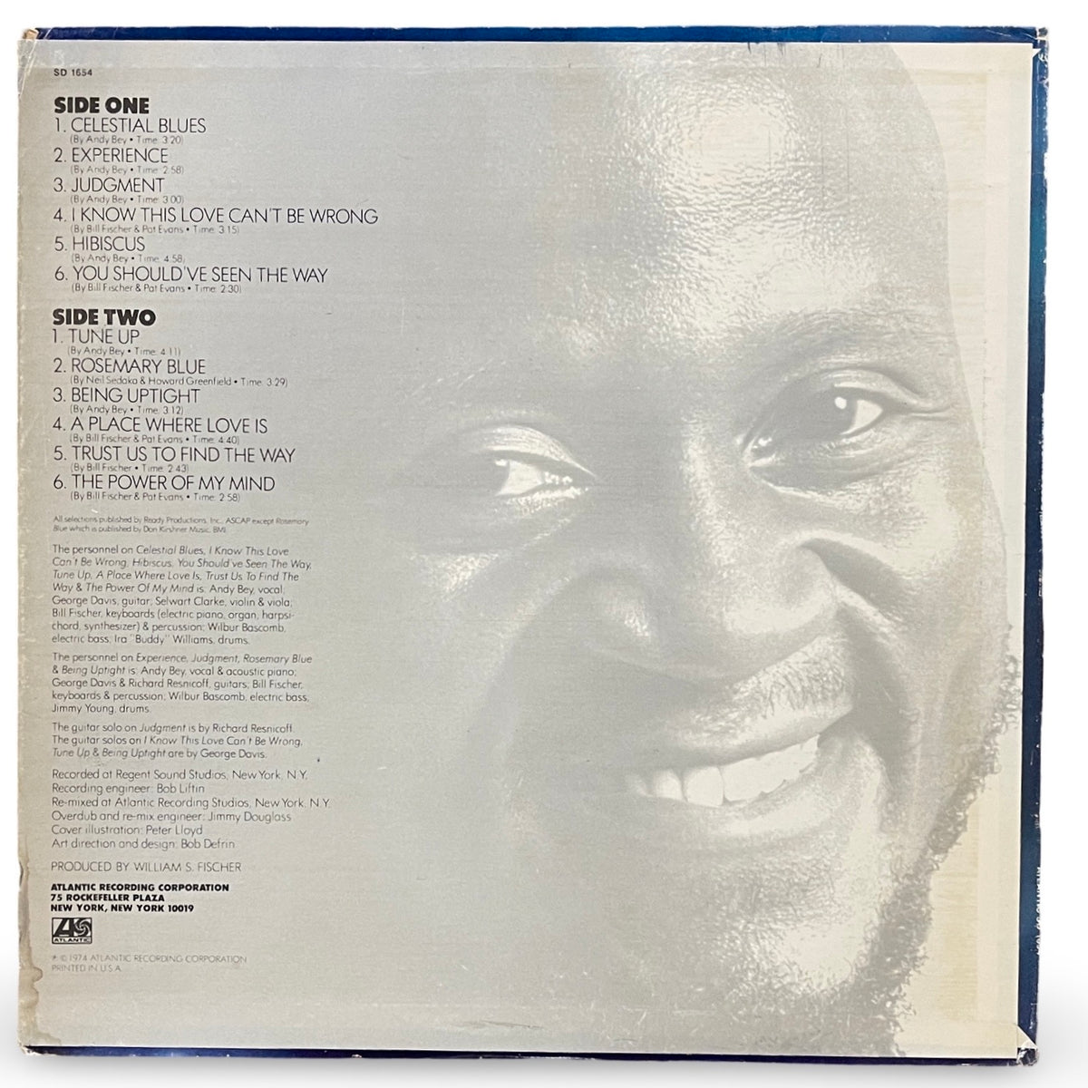 Andy Bey - Experience And Judgment Original Pressing (Pre-Owned Vinyl)