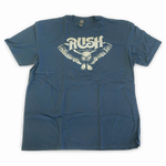 Rush - Fly By Night Band Tee Blue 2XL (Vintage Apparel)