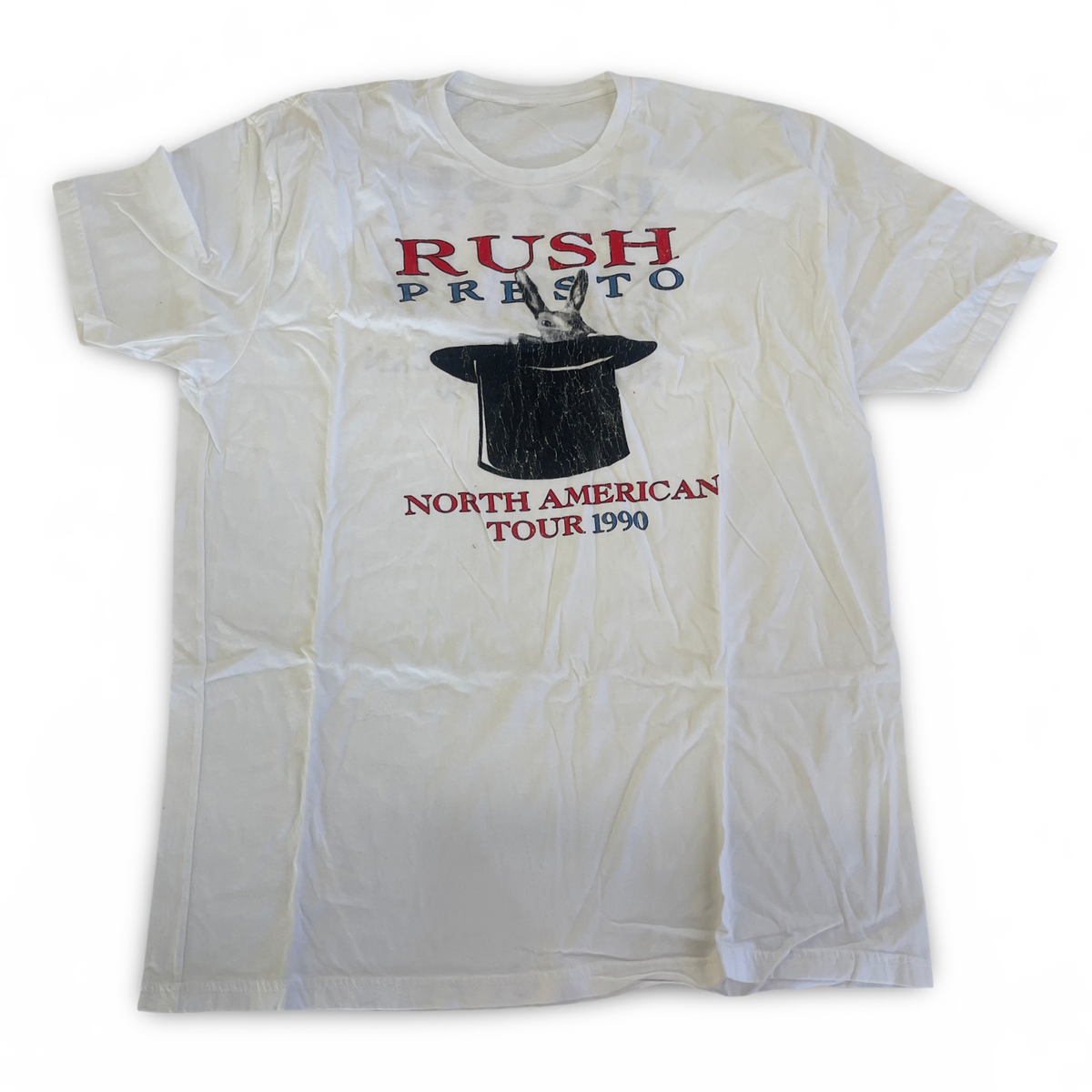 Rush - Presto 1990 Tour Tee RE Double Stitch 2XL (Vintage Apparel)
