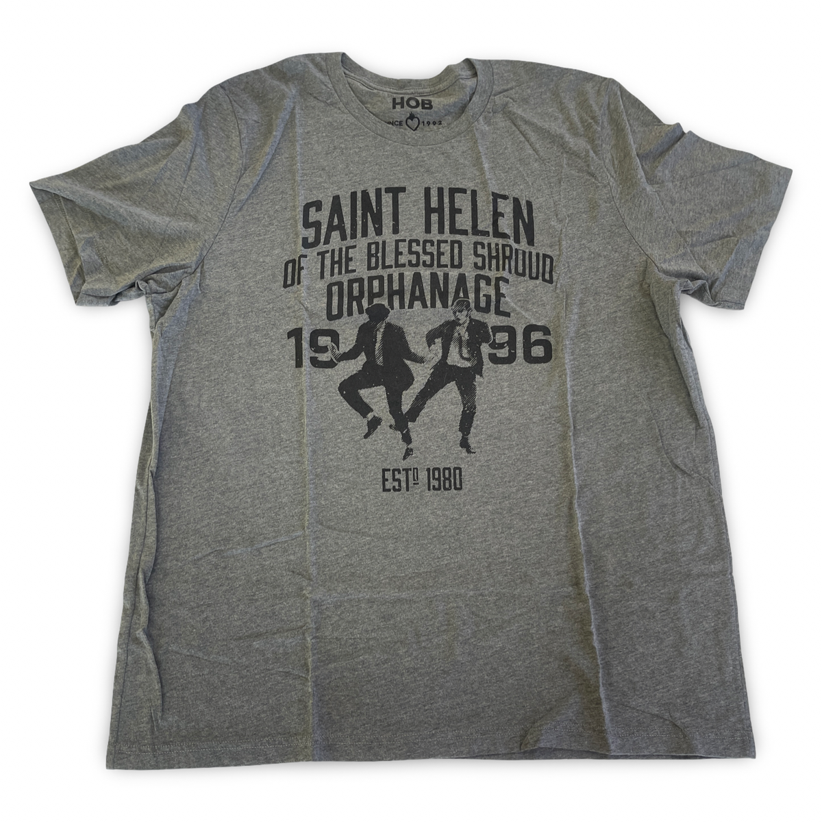 Blues Brothers - Saint Helen Orphanage Est 1980 HOB Tee 2XL (Vintage Apparel)