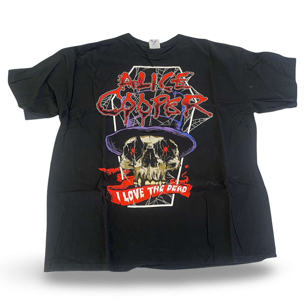 Alice Cooper - I Love The Dead 2018 Tour Tee 2XL (Vintage Apparel)