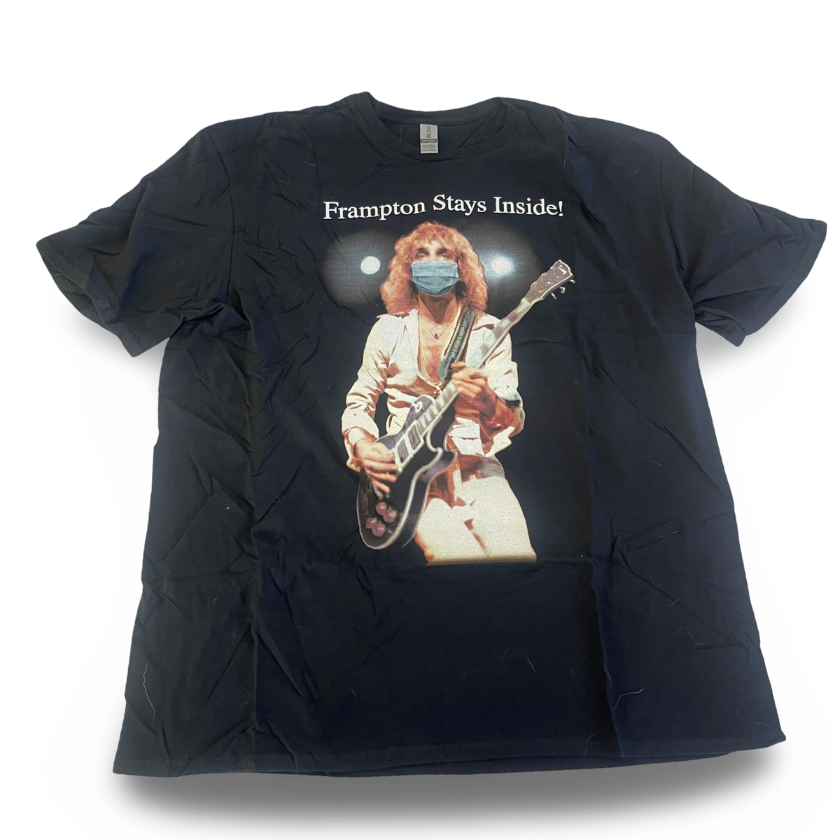 Peter Frampton - Frampton Stays Inside 2021 Tee 2XL (Vintage Apparel)
