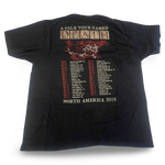 Ghost - 2018 Pale Tour Named Death Tee 2XL (Vintage Apparel)