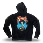 Ghost - Embroidered Zip-Up Hoodie XL (Vintage Apparel)