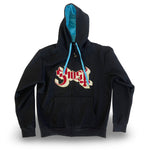 Ghost - Embroidered Zip-Up Hoodie XL (Vintage Apparel)