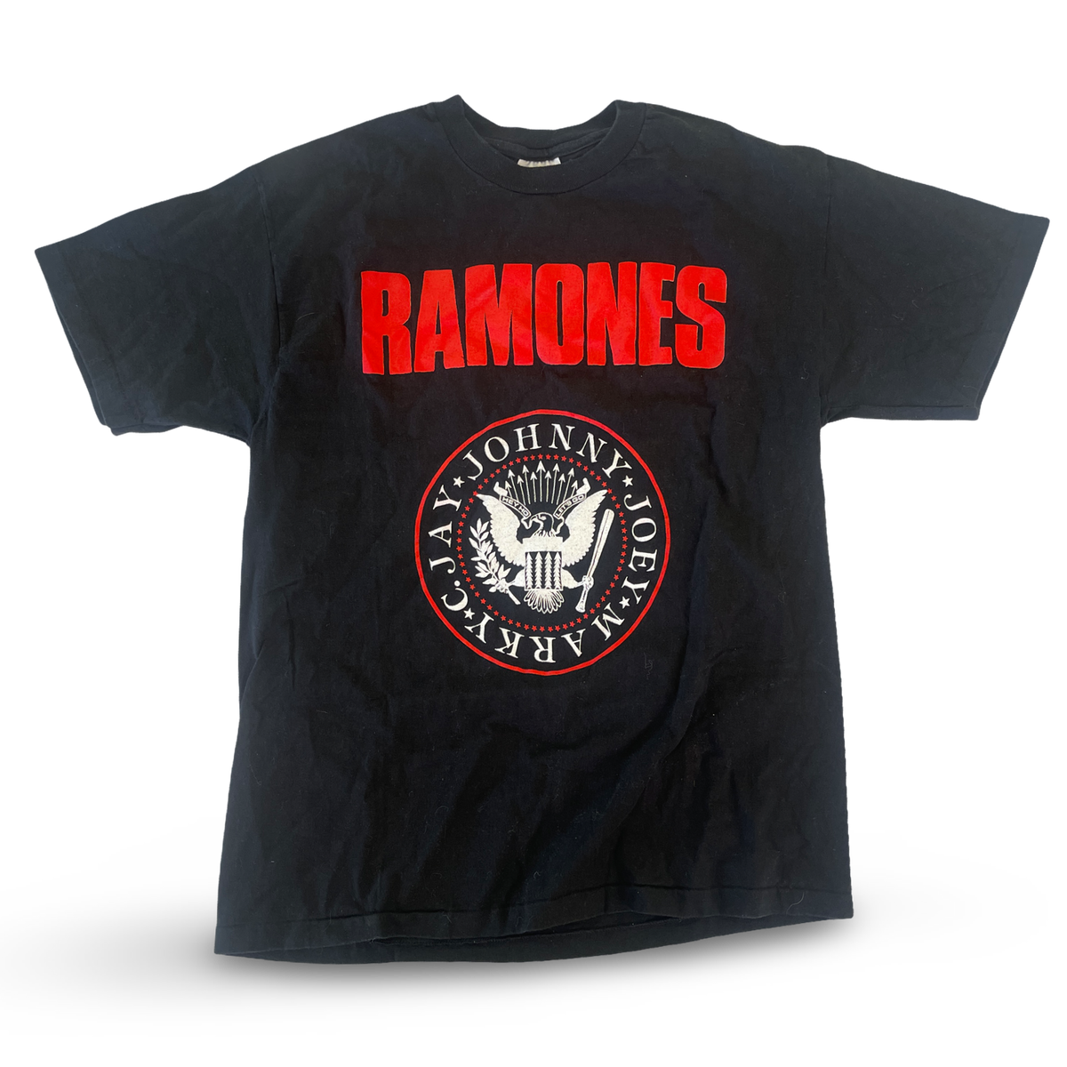 The Ramones - Logo Cotton Tee L (Vintage Apparel)