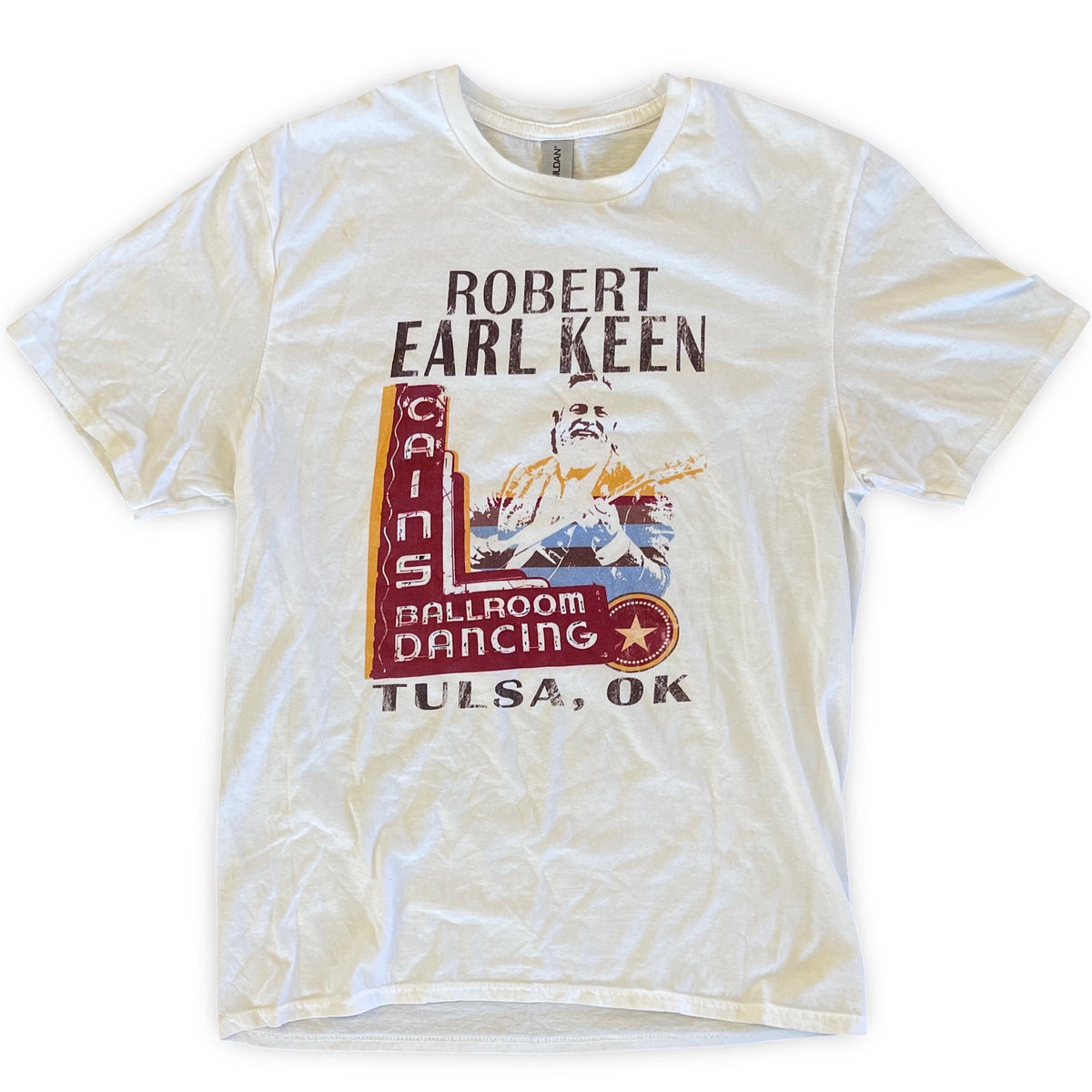 Robert Earl Keen - Cains Ballroom Tee M (Vintage Apparel)