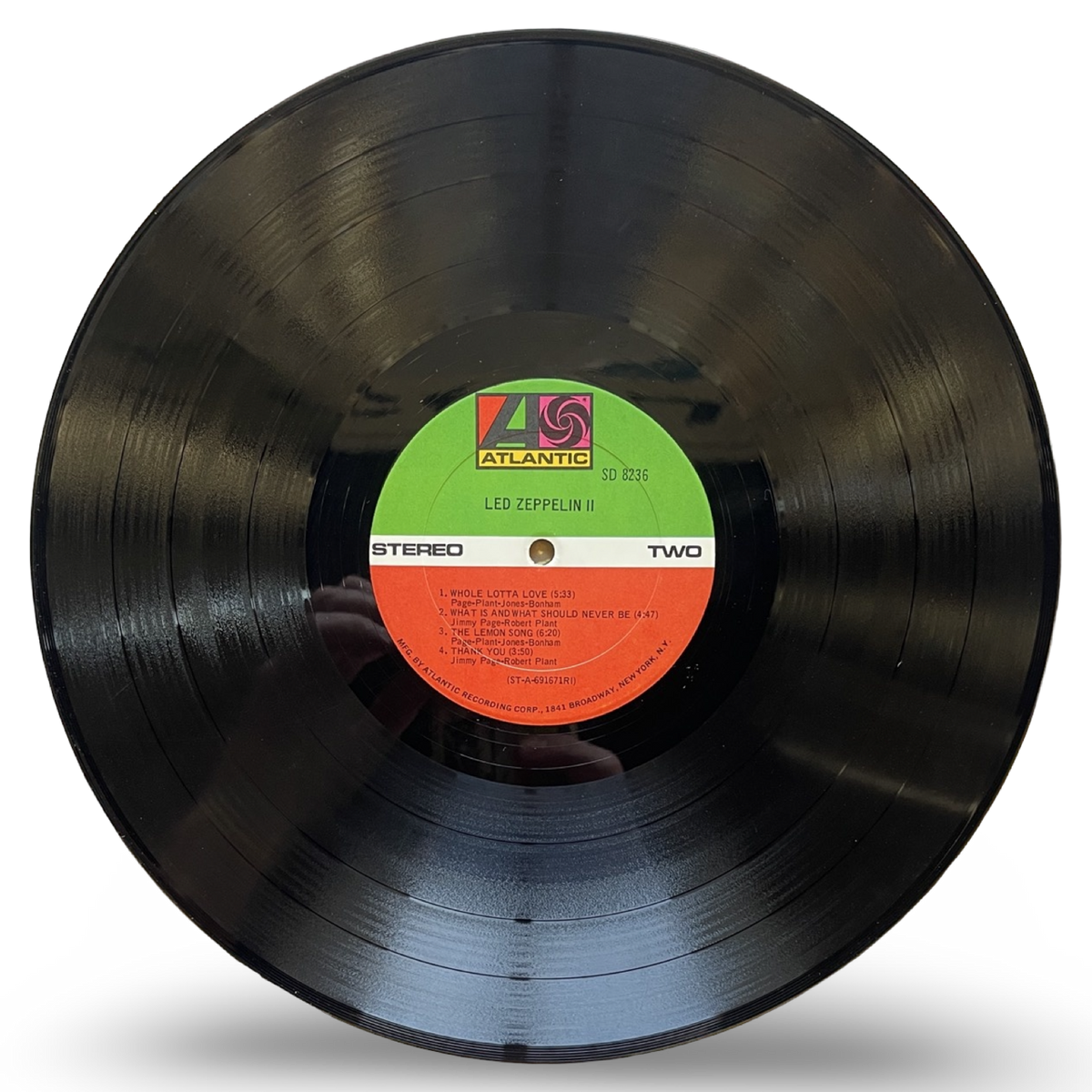 Led Zeppelin - II (Early 70s Repress With Side 1/Side 2 Reversed) (Vinyl)