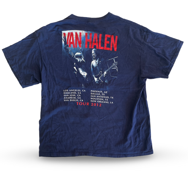 Van Halen - A Different Kind Of Truth 2012 Tour Tee 2XL (Vintage Apparel)