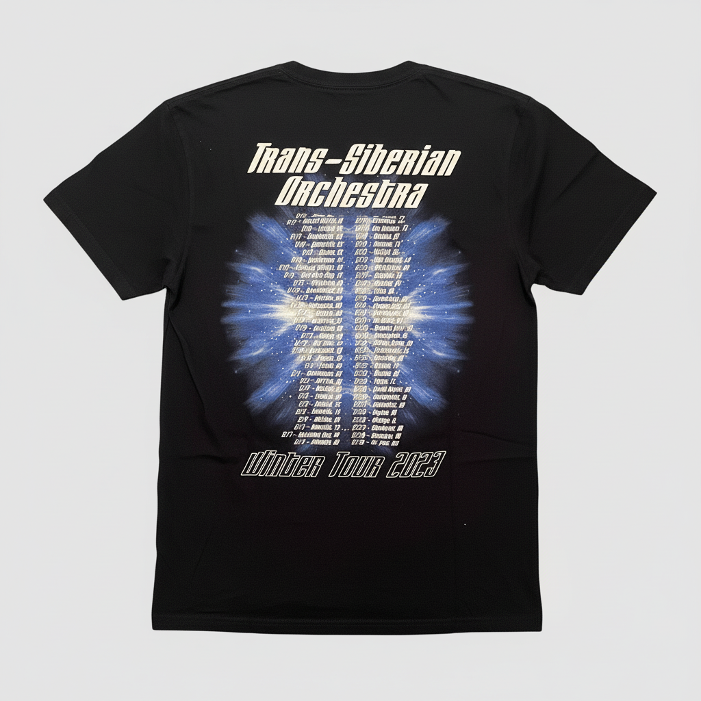 Trans-Siberian Orchestra - 2023 Winter Tour Tee M (Vintage Apparel)