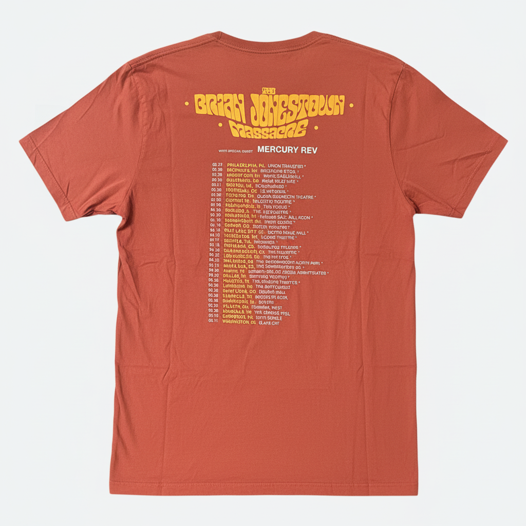 The Brian Jonestown Massacre - Tour Tee 2XL (Vintage Apparel)