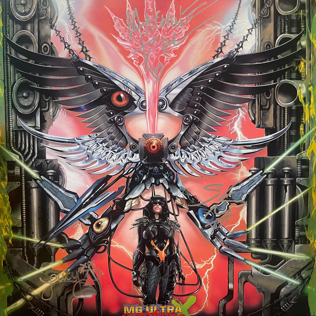 Machine Girl - Psycho Warrior (IEX) Orange (Vinyl)