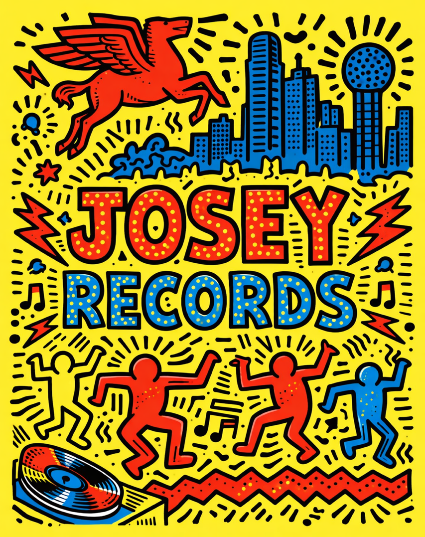 Josey Records Let's Dance Sticker