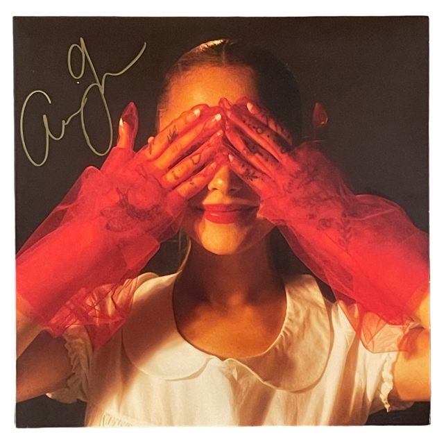 Ariana Grande - eternal sunshine [Ruby Vinyl, Signed Cover]– Josey